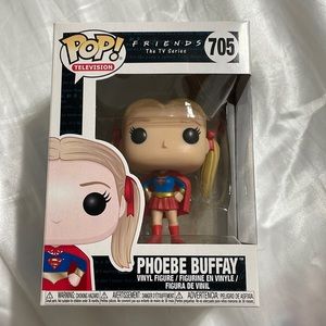 Phoebe Buffay as super girl funko pop
